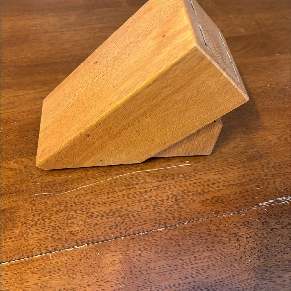 Cutco Wooden Knife Block